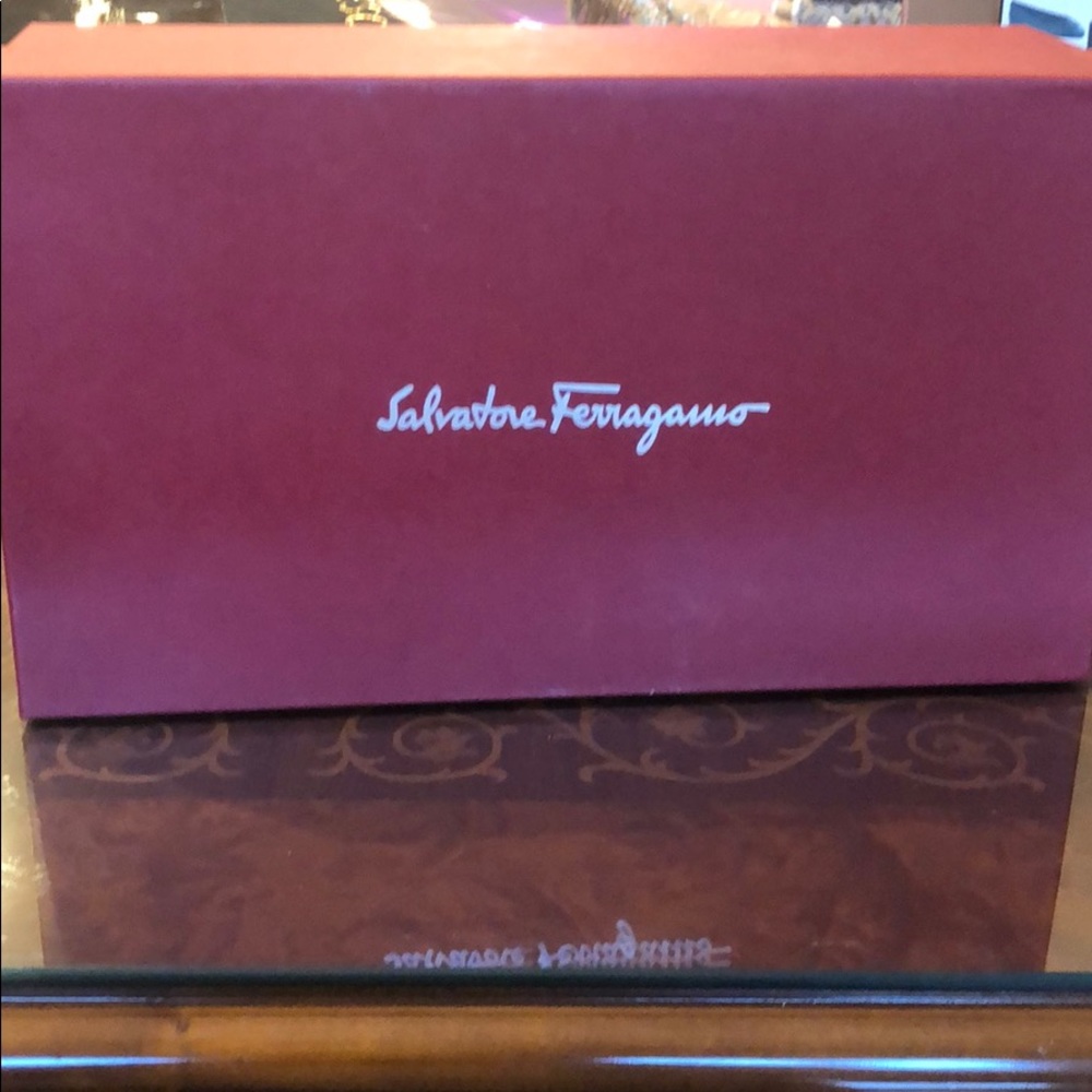 Authentic Salvatore Ferragamo Shoe box